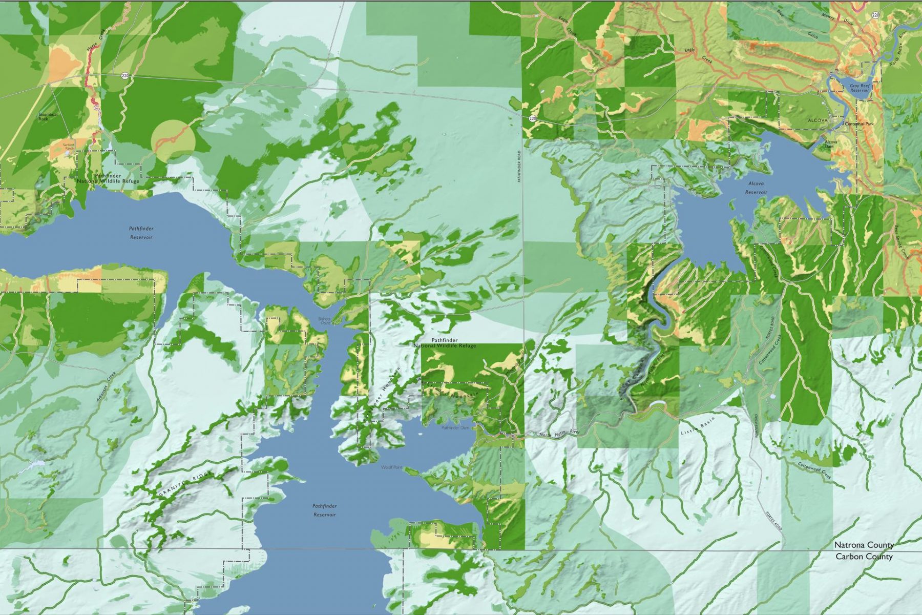 Alcova Pathfinder Gray Reef Reservoir Landscape Architecture