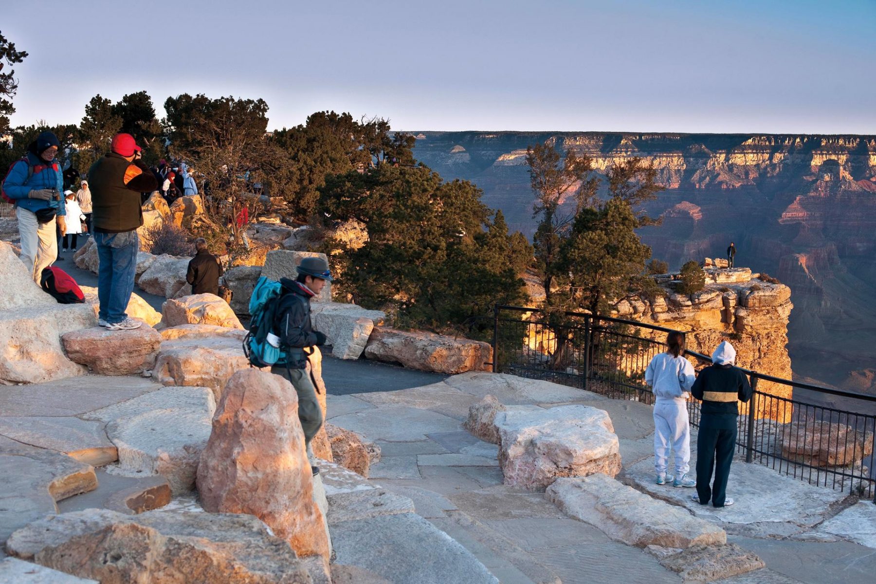 Mather Point Visitor Center Landscape Architecture Site Design