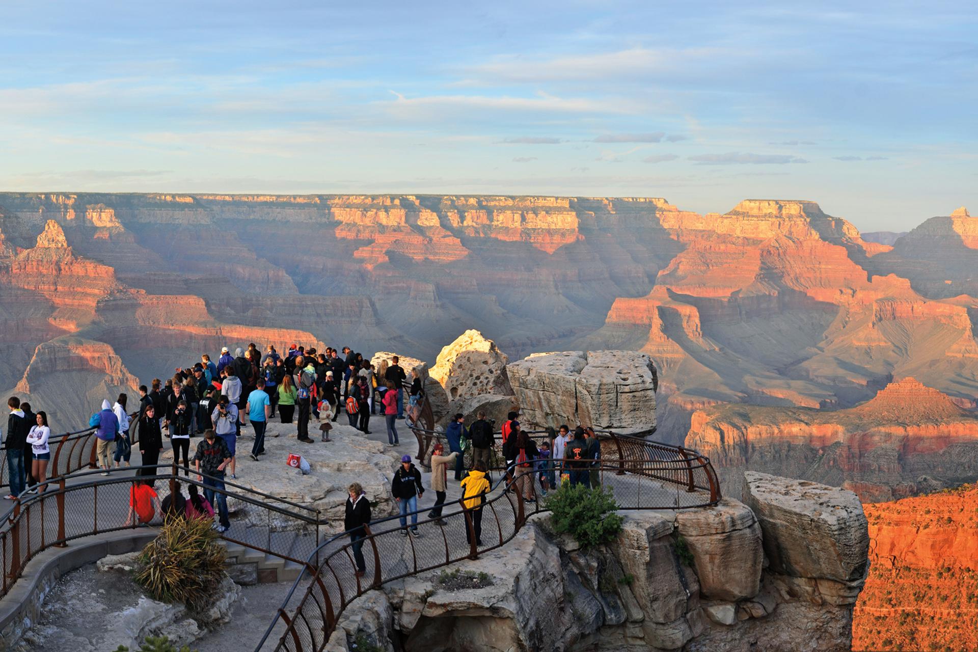 Mather Point Visitor Center Landscape Architecture Site Design