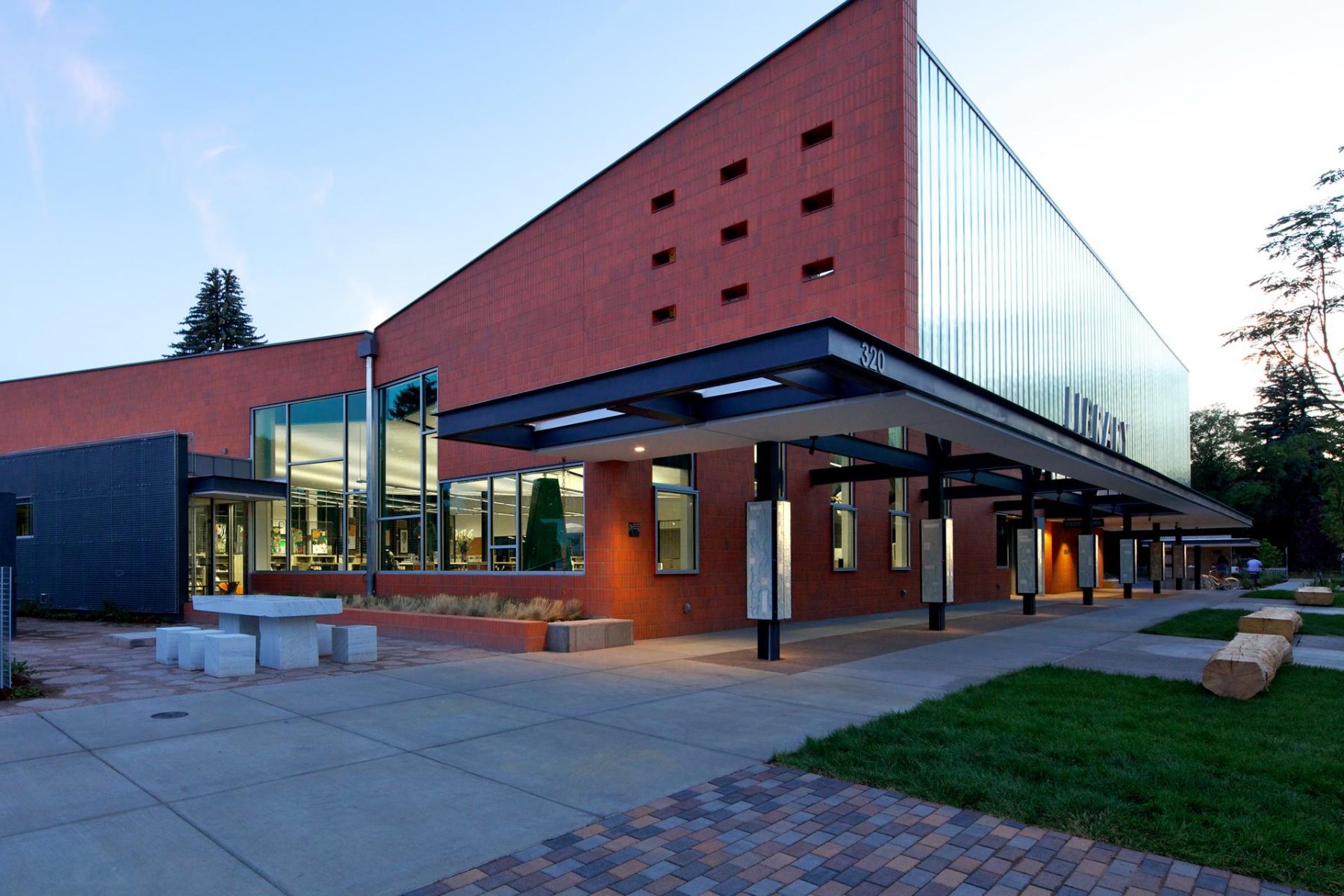 Carbondale Library Landscape Architecture